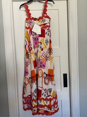 Heychic Brienna Maxi Dress featuring a vibrant multicolor print
